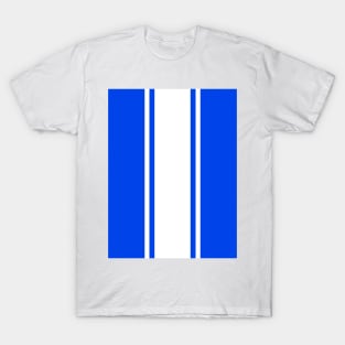 Sheffield Wednesday 1995 Blue White Stripe T-Shirt